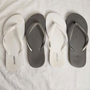 2 Pairs Flip Flop Sandals